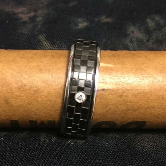 RSC 316 Stainless Steel Wedding band - Picture 3 of 4